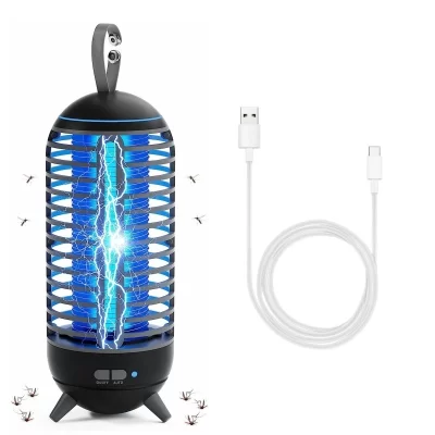 Mosquito light UV lamp trap mosquito killer Physical electric shock trap Home office mosquito trap - Image 3