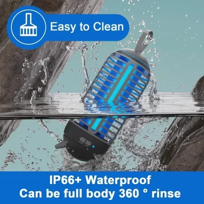 Mosquito light UV lamp trap mosquito killer Physical electric shock trap Home office mosquito trap - Image 5